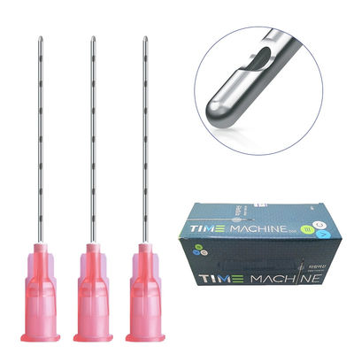 Aiguille émoussée de Microcannula d'astuce d'astuce de remplisseur émoussé flexible fin de canule pour des remplisseurs