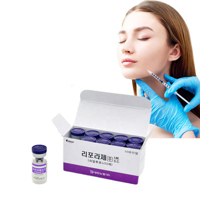 Le remplisseur d'injection de liporase de salon de hyaluronidase enlève l'acide hyaluronique dissolvant de lyase