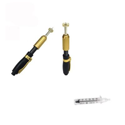 Remplisseurs cutanés sans aiguille anti-vieillissement de beauté 3 stylo et remplisseur d'hyaluron de niveaux de puissance