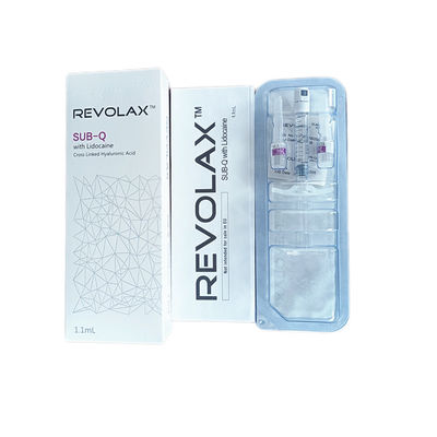 Remplisseurs profonds liés croisés d'acide hyaluronique d'amende de 24mg/Ml Revolax sous-q