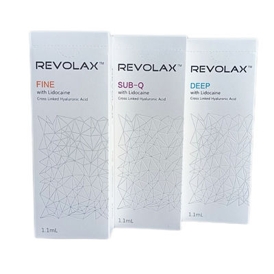Remplisseur cutané profond naturel injectable d'acide hyaluronique de Remplisseur de Revolax anti-vieillissement de 1.1cc
