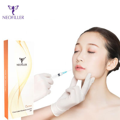 Croix cutanée de Derm de remplisseur d'acide hyaluronique de Neofiller liée pour des lèvres injectables