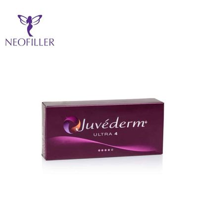 le remplisseur cutané ultra 4 Voluma de Juvederm des injections 2ml remodèlent des découpes/dépressions faciales de peau