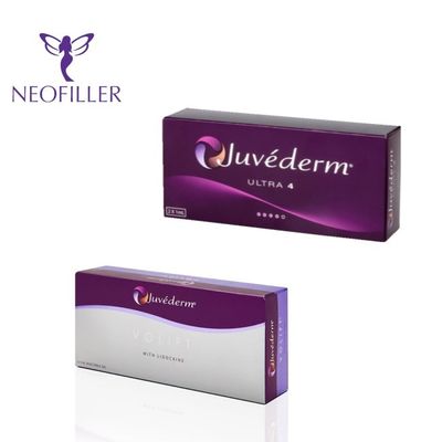 le remplisseur cutané ultra 4 Voluma de Juvederm des injections 2ml remodèlent des découpes/dépressions faciales de peau