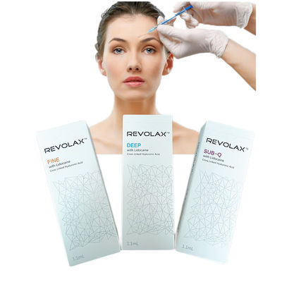 remplisseur cutané de 24mg/Ml Revolax ha pour la joue Chin Augmentation de lèvres