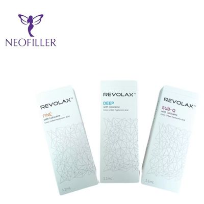 Remplisseur cutané de Revolax de visage pour la restauration douce de texture/volume de peau