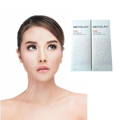 Seringue cutanée de remplisseur de Revolax d'acide hyaluronique pendant des mois d'effet de durée du visage 6 - 12