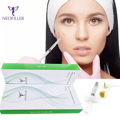 Remplisseur cutané 1ml 24mg/ml d'acide hyaluronique d'amélioration de lèvre de Neofiller