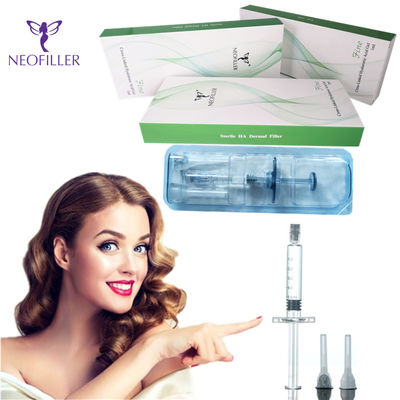 Remplisseur cutané 1ml 24mg/ml d'acide hyaluronique d'amélioration de lèvre de Neofiller