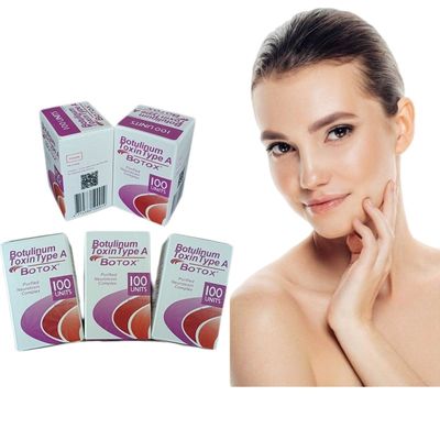 Enlèvement des rides du visage Toxine botulique 100 unités Allergan