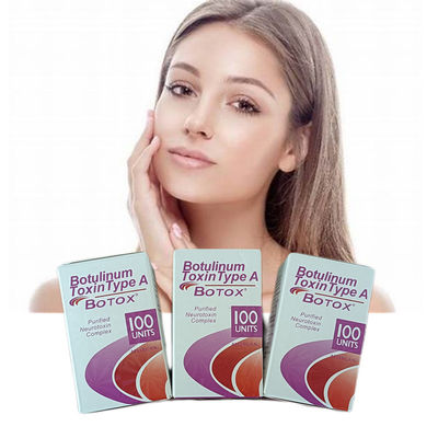 Enlèvement des rides du visage Toxine botulique 100 unités Allergan
