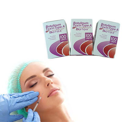 Enlèvement des rides du visage Toxine botulique 100 unités Allergan