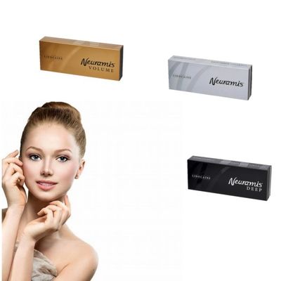 1 ml de remplissage cutané Neuramis pour le traitement de surface à profondeur sur le visage