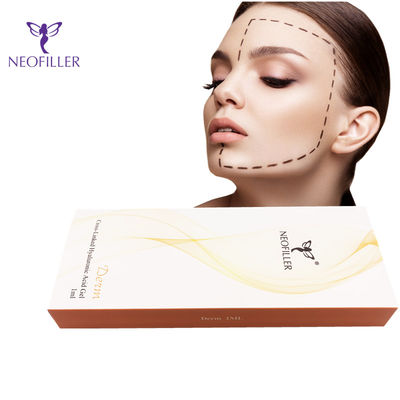24 mg/ ml de remplissage cutané à l' acide hyaluronique pour le contour du visage