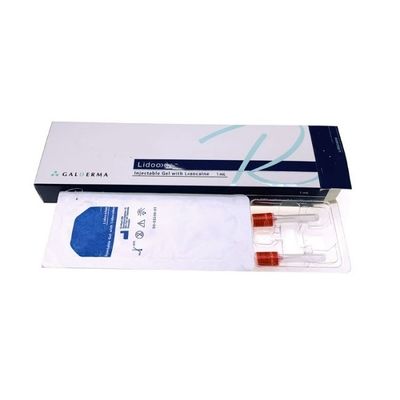 Enlèvement des rides sur le visage Acide hyaluronique injectable Filler cutané avec Lido