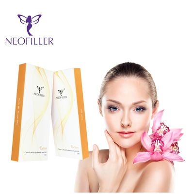 Emballage pratique Seringue stérile Acide hyaluronique Injections de remplissage cutané 1 ml*2 Seringues