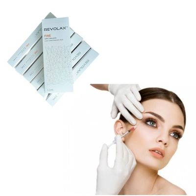 Emballage de la seringue Acide hyaluronique Revolax Remplisseur cutané pour remplir les lèvres du visage