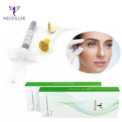24 mg/ ml de remplissage d'acide hyaluronique pour la profondeur d'injection hypodermique pour les concentrations élevées