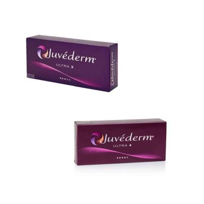 Le gel de remplissage facial Juvederm, très lisse, dit au revoir aux lignes fines.