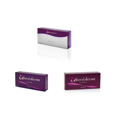 Acide hyaluronique Juvederm Filler cutané pour le visage avec une durée d'action de 6 à 9 mois