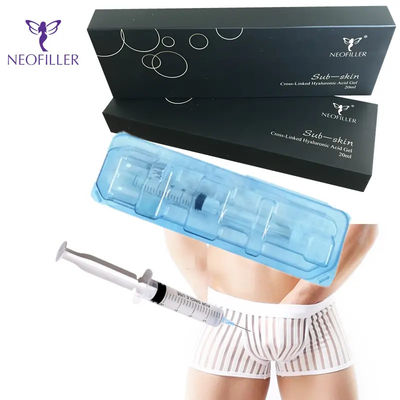 Obtenez 20 ml d'acide hyaluronique pour les seins et les fesses.