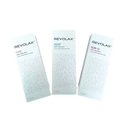 Revolax Filler Dermique Solution non animale pour réduire les rides du visage