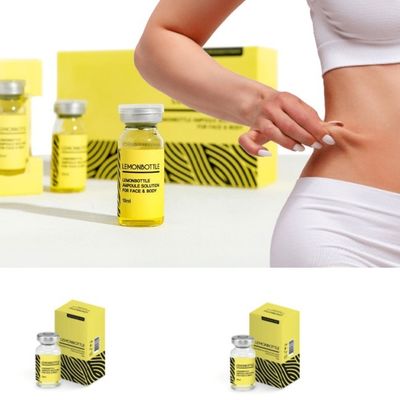 Corée Solution de graisse Bouteille de citron 10ml*5 Dissolvant les graisses Vente en ligne