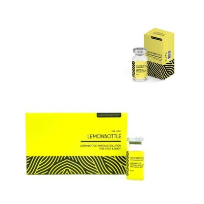 Unisexe bouteille de citron Solution liquide pour lipolyse