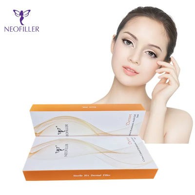 Remplisseur cutané à l'acide hyaluronique pour l'élargissement du visage, du nez et des lèvres 24 mg/ml
