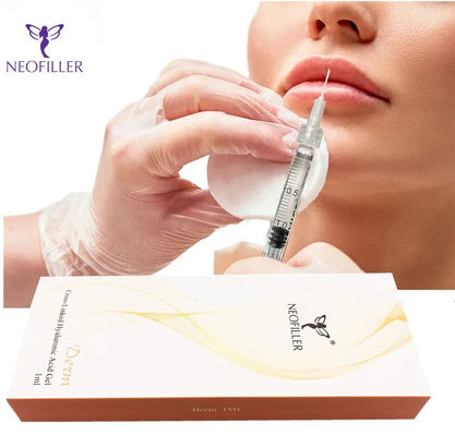 Remplisseur cutané à l'acide hyaluronique pour l'élargissement du visage, du nez et des lèvres 24 mg/ml