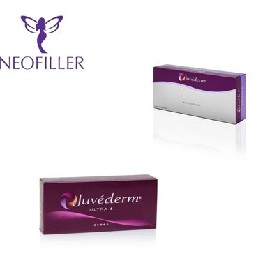Sécurité Juvederm Gel injectable de concentration 20 mg Ml Remplisseur cutané injectable pour le rétablissement du volume du visage et la réduction des rides