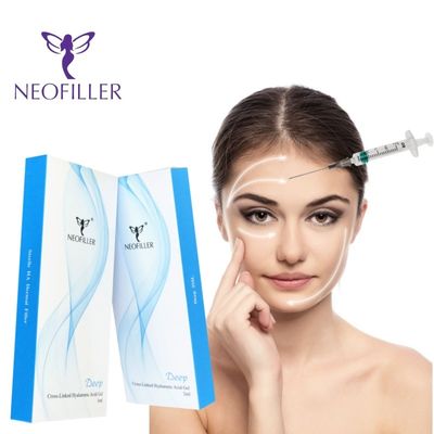 Acide hyaluronique naturel de 24 mg/ml pour le remplissage cutané par injection sous-cutanée