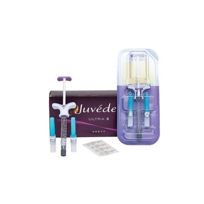 Juvederm Voluma Acide hyaluronique injectable pour le remplissage cutané 2x1 ml