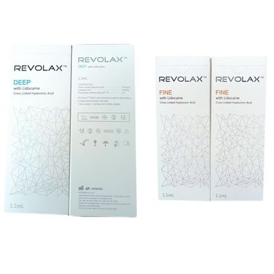 Durée de conservation de 2 ans Revolax Remplisseur cutané pour le rajeunissement du visage