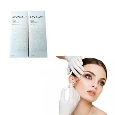 Revolax Filler Dermique à Lien croisé en acide hyaluronique sub Q profond et fin 1.1 ml