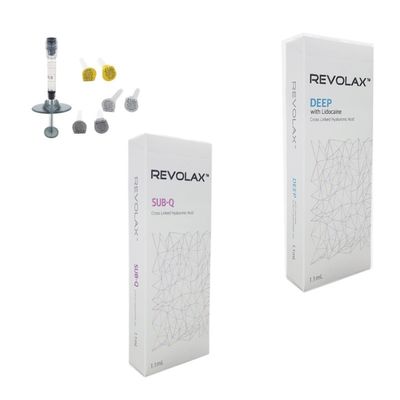 Rajeunissement du visage avec Revolax Dermal Filler 6 à 12 mois Durée de l' effet de l' acide hyaluronique