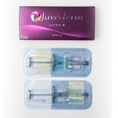 Éliminer les rides Juvederm Voluma avec Lido joue et menton acide hyaluronique