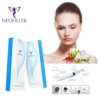 Filler cutané à l' acide hyaluronique transparent 10 ml Pour une longévité de 9 à 12 mois