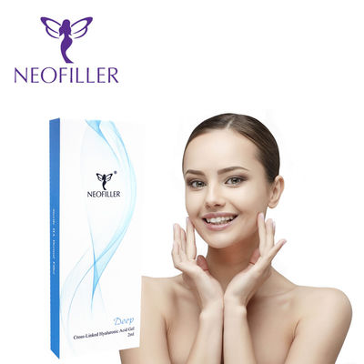 Injections de remplissage d'acide hyaluronique transparent conservé à température ambiante pour couches hypodermiques
