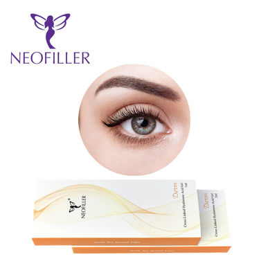 Remplisseur d'acide hyaluronique transparent croisé pour le rajeunissement de la peau du visage