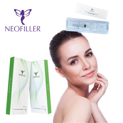 Injections d'acide hyaluronique pour le visage transparentes, sans danger pour tous les types de peau