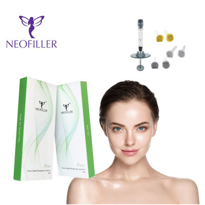 Injections d'acide hyaluronique pour le visage transparentes, sans danger pour tous les types de peau