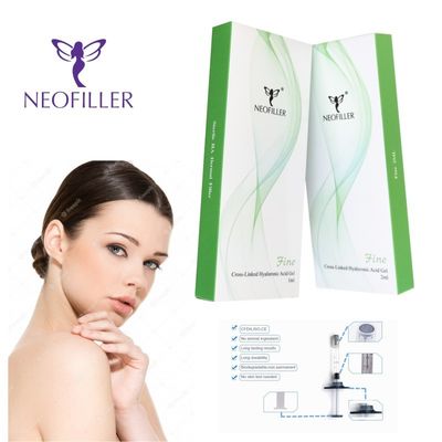 Injections d'acide hyaluronique pour le visage transparentes, sans danger pour tous les types de peau