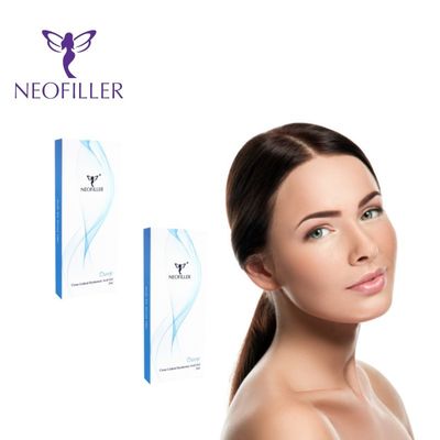 Remplisseur d'acide hyaluronique transparent pour une transformation transparente