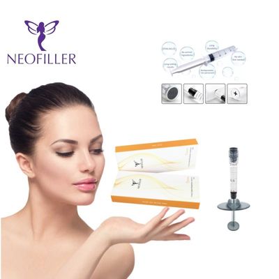 Acide hyaluronique transparent Filler cutané Gel injectable Peau lisse Jeunesse rajeunissement du visage Amélioration