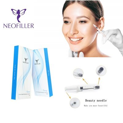 Acide hyaluronique translucide en chaîne transversale, remplisseur cutané, gel injectable, amélioration du visage de qualité supérieure et durable