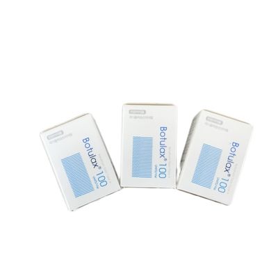 Conserver au réfrigérateur à 2°C à 8°C 36°F à 46°F Unités de Botulax poudre pour solution Pour administration intramusculaire uniquement