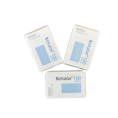 Conserver au réfrigérateur à 2°C à 8°C 36°F à 46°F Unités de Botulax poudre pour solution Pour administration intramusculaire uniquement