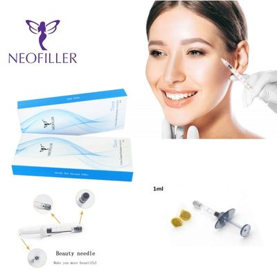 Réducteur efficace des rides Acide hyaluronique Remplisseur cutané Transparent Gel injectable Température de la pièce Amélioration du visage