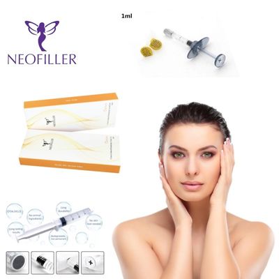 9 à 12 mois Longévité Acide hyaluronique Remplisseur cutané Injection hypodermique Gel injectable Augmentation du visage naturelle transparente